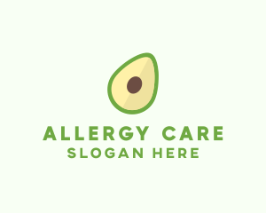 Vegetarian Avocado Fruit  logo design