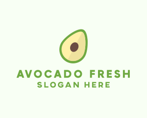 Avocado - Vegetarian Avocado Fruit logo design