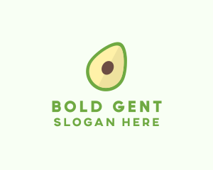 Vegetarian Avocado Fruit  logo design