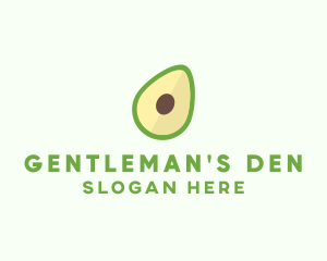 Vegetarian Avocado Fruit  logo design