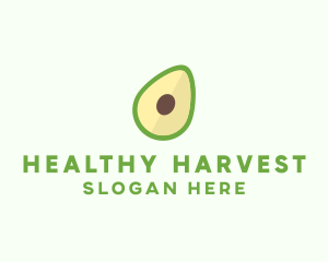 Nutrition - Vegetarian Avocado Fruit logo design