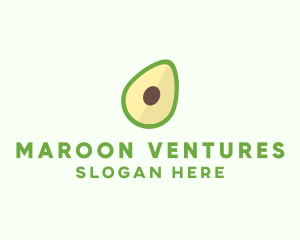 Vegetarian Avocado Fruit  logo design