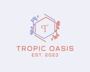 Botanical Tropical Nature logo design