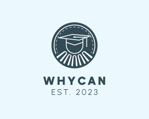 Graduating Class - College Graduation Patch logo design