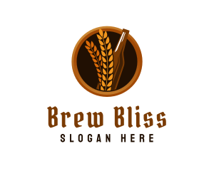 Brew - Malt Beer Tavern logo design