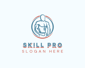 Training - Muscle Fitness Training logo design