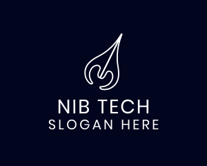 Nib - Pen Nib Publishing logo design