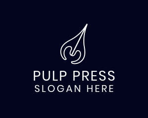 Pen Nib Publishing logo design