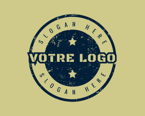 Rustic Military Firm  Logo