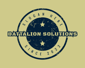 Rustic Military Firm  logo design