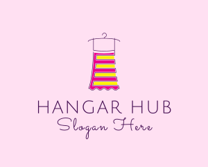 Fashion Dress Hanger logo design