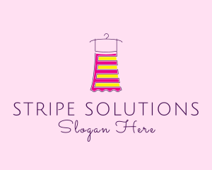 Fashion Dress Hanger logo design