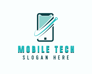 Tech Mobile App logo design