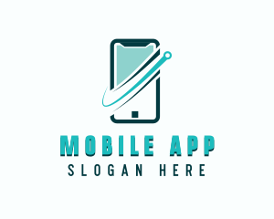Tech Mobile App logo design