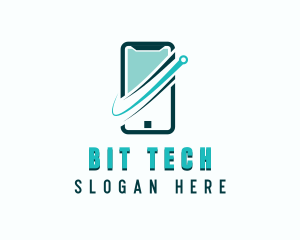 Tech Mobile App logo design