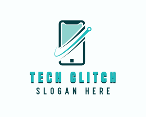 Tech Mobile App logo design