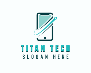 Tech Mobile App logo design