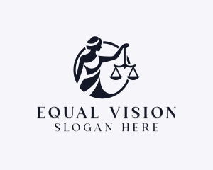 Equality - Woman Justice Empowerment logo design