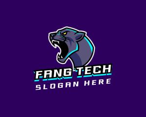 Fang - Gaming Wild Panther logo design