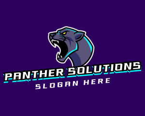 Gaming Wild Panther logo design