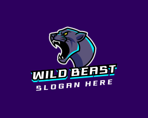 Gaming Wild Panther logo design