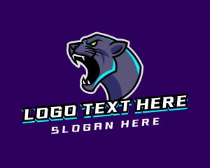 Mascot - Gaming Wild Panther logo design
