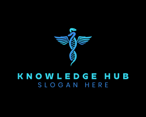 DNA Medical Caduceus Logo