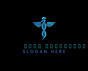 Pharmacy - DNA Medical Caduceus logo design