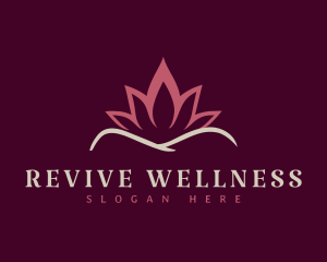 Rejuvenating - Lotus Wellness Spa logo design