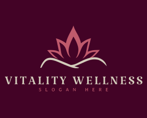 Lotus Wellness Spa logo design