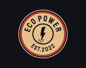 Energy - Electric Energy Power Plant logo design