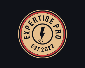 Electric Energy Power Plant   logo design