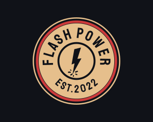 Electric Energy Power Plant   logo design