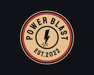 Electric Energy Power Plant   logo design