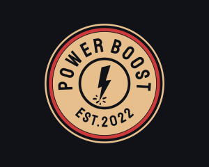 Electric Energy Power Plant   logo design