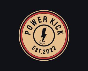 Electric Energy Power Plant   logo design