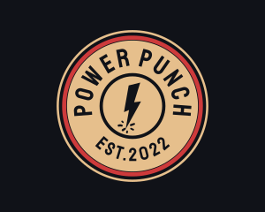 Electric Energy Power Plant   logo design