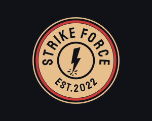 Strike - Electric Energy Power Plant logo design