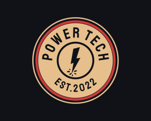 Electrical - Electric Energy Power Plant logo design