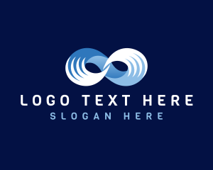 Flow - Infinity Loop Firm logo design