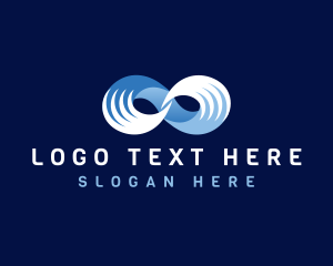 Aquatic - Infinity Loop Firm logo design