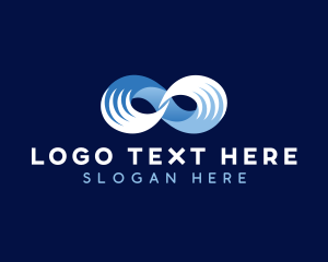 Modern - Infinity Loop Firm logo design