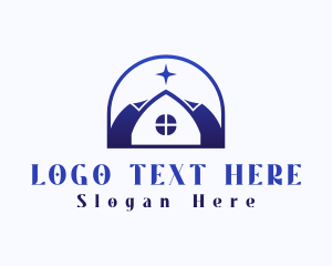 Home Decorator - Home Star Realty logo design