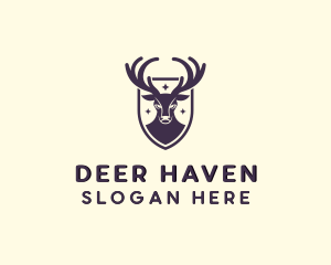 Wild Deer Animal logo design