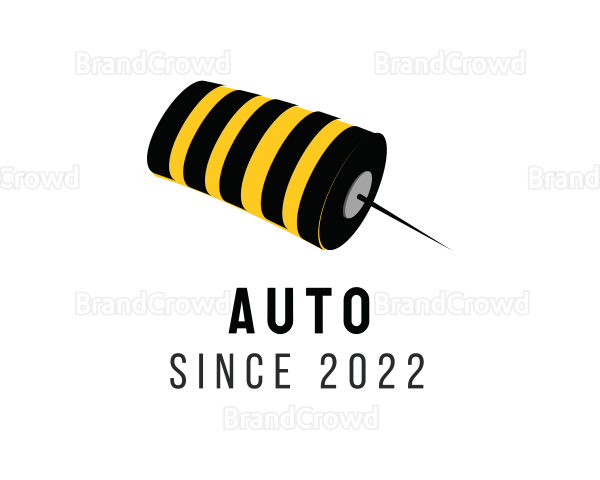 Bee Pin String Logo