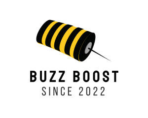Buzz - Bee Pin String logo design