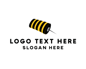 Bee Pin String Logo