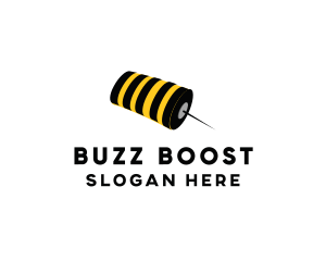 Bee Pin String logo design