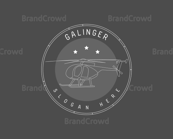 Helicopter Transport Flight Logo
