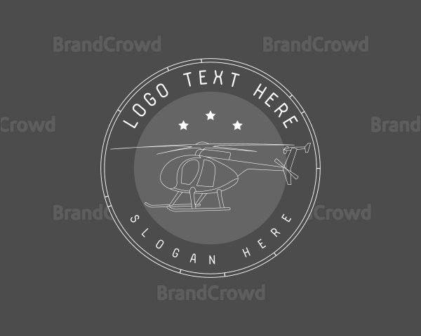 Helicopter Transport Flight Logo